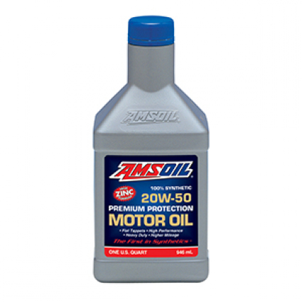 Premium Protection 20W-50 Synthetic Motor Oil : Greased Lightning